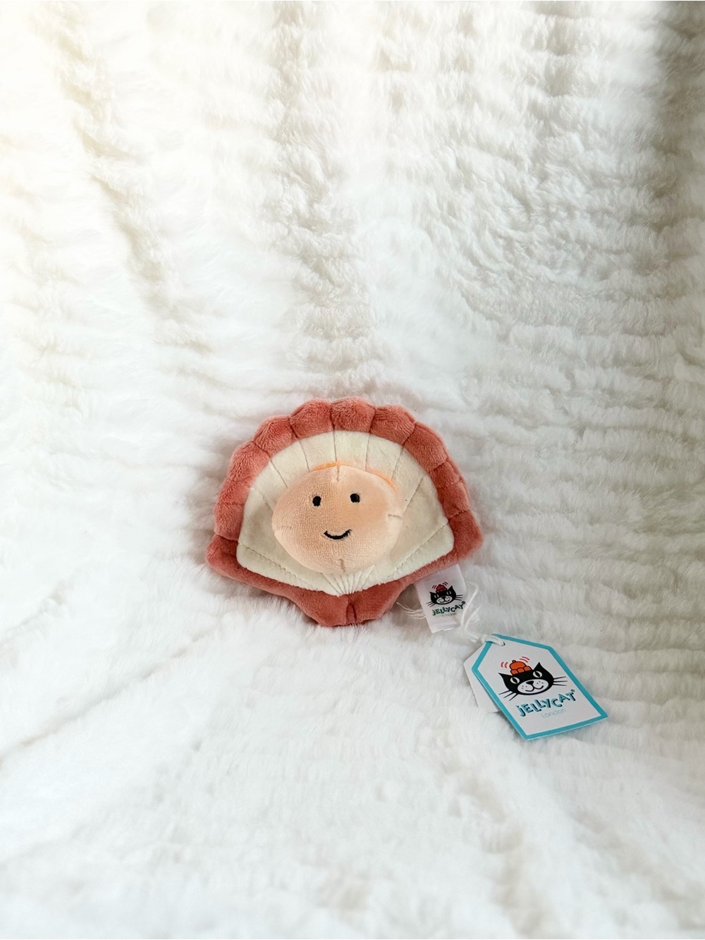 Jellycat Sensational Seafood Scallop - NWT